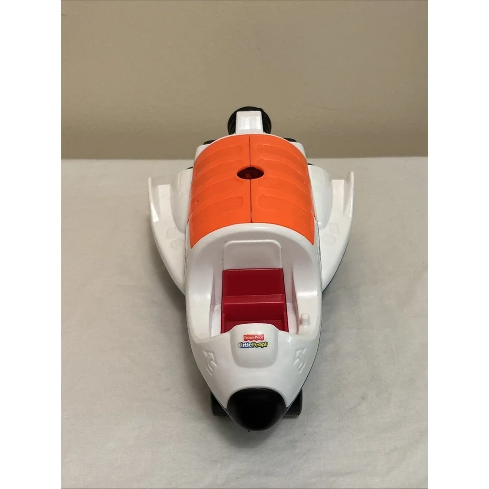2010 Fisher Price Little People Rumble n Blast Space Ship 2 Figures T7171